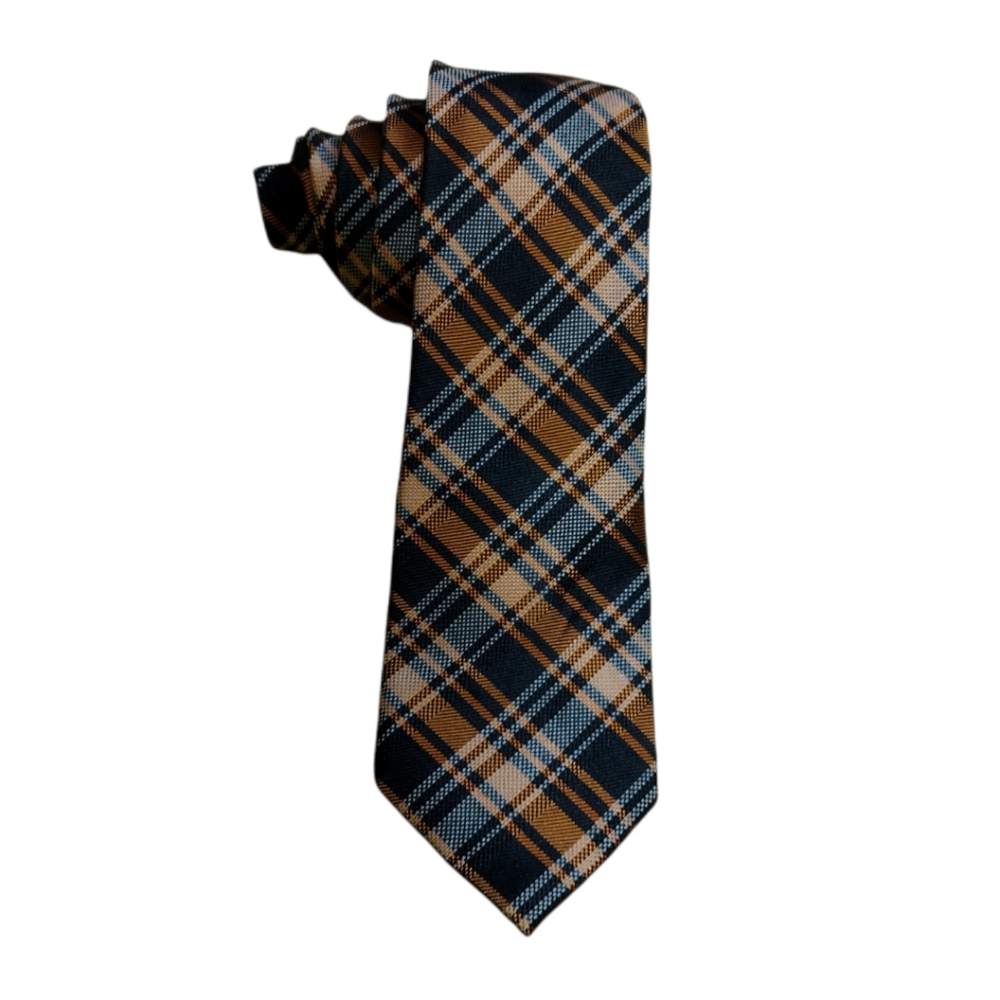 Penguin Plaid Neck Tie T120 - Picture 2 of 4